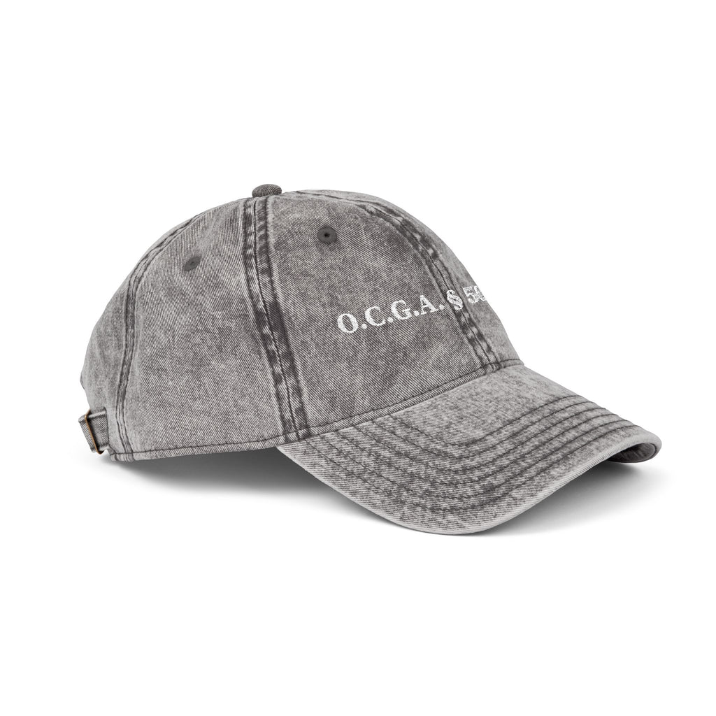 Vintage Cap - Open Records Act (Embroidered)