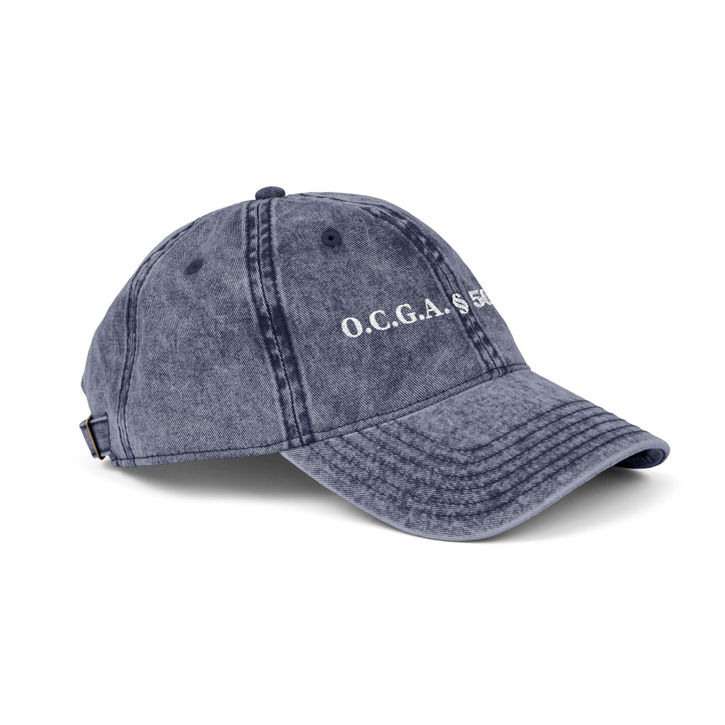 Vintage Cap - Open Records Act (Embroidered)