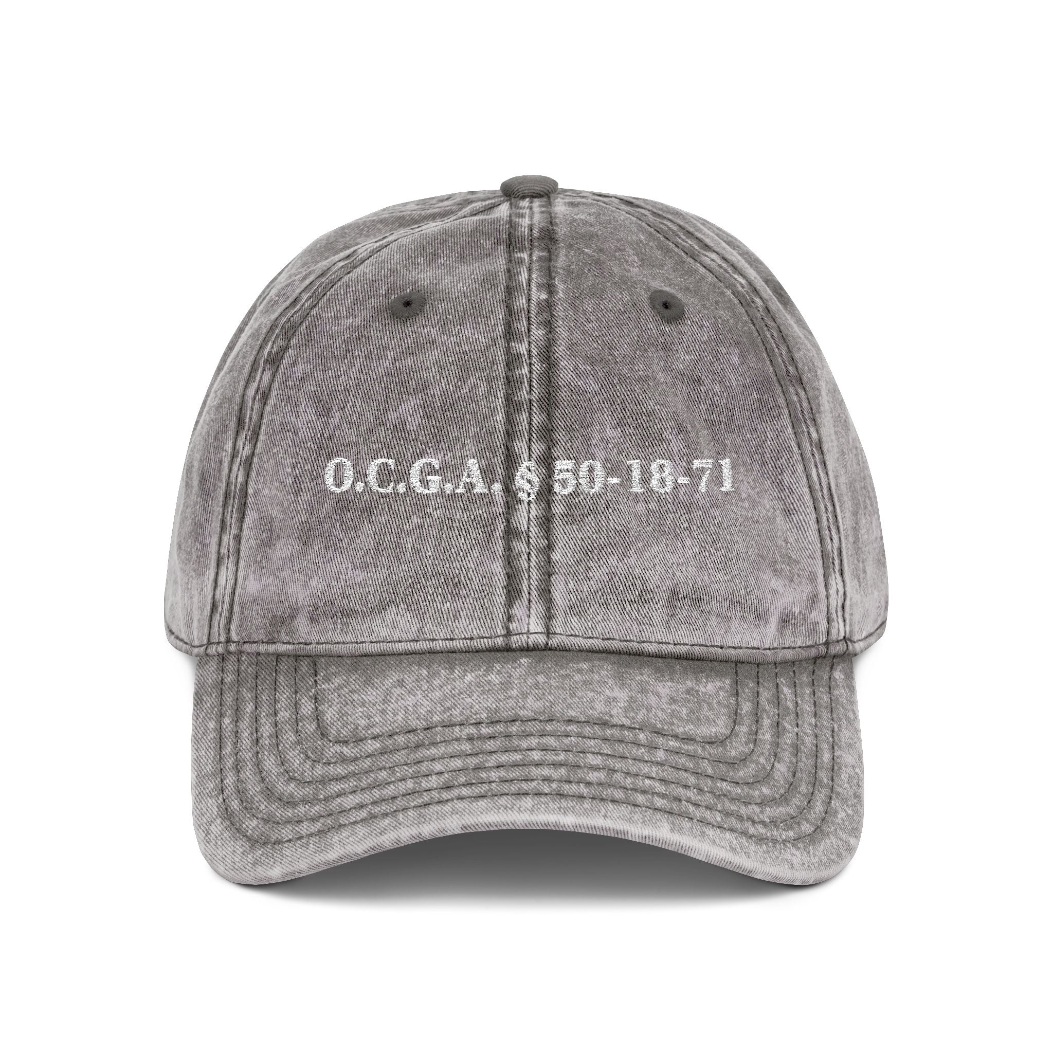 Vintage Cap - Open Records Act (Embroidered)