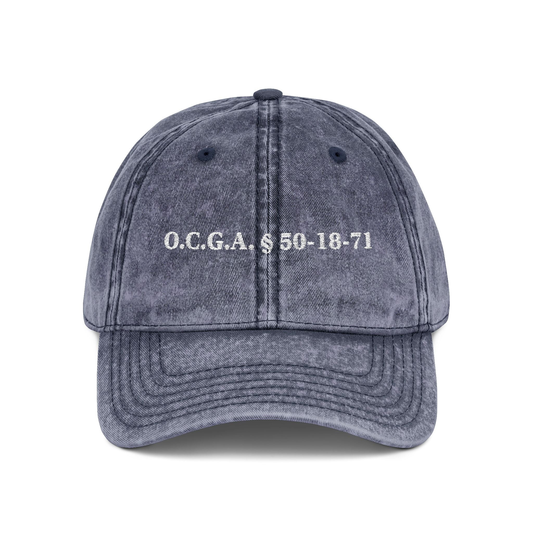 Vintage Cap - Open Records Act (Embroidered)