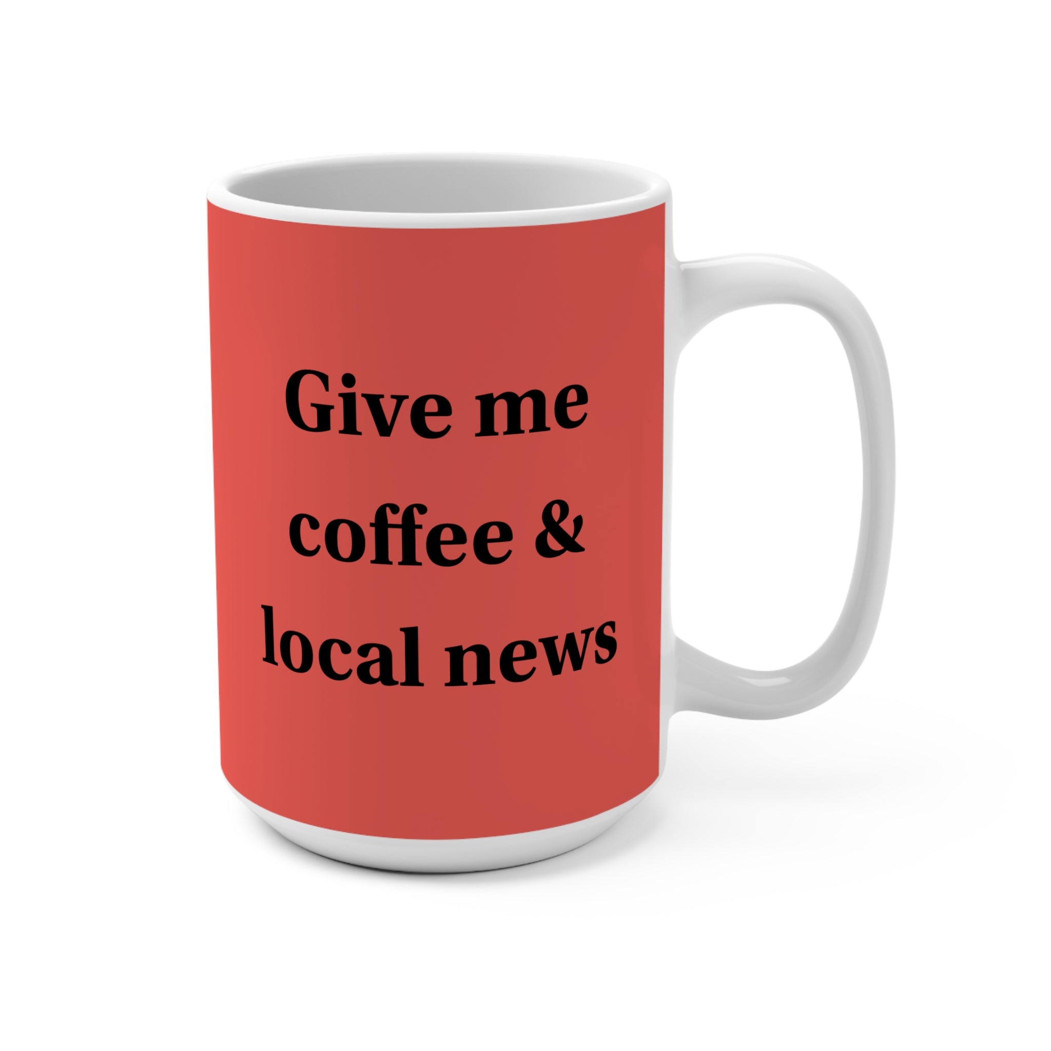 Coffee & News 15oz Mug