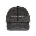 Vintage Cap - Open Records Act (Embroidered)