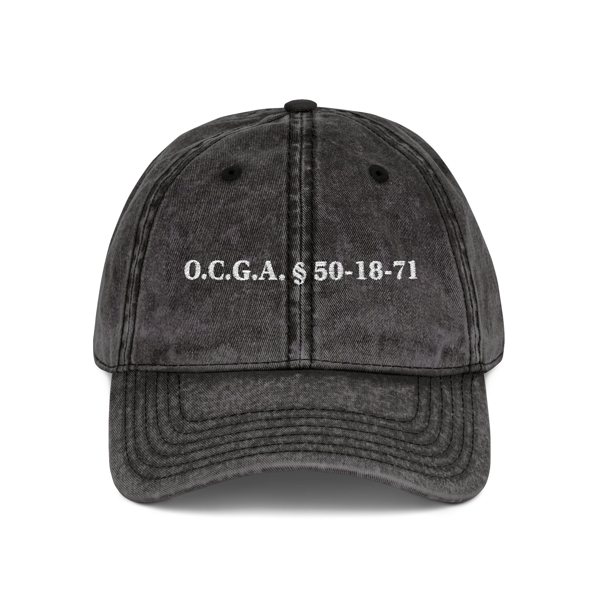 Vintage Cap - Open Records Act (Embroidered)