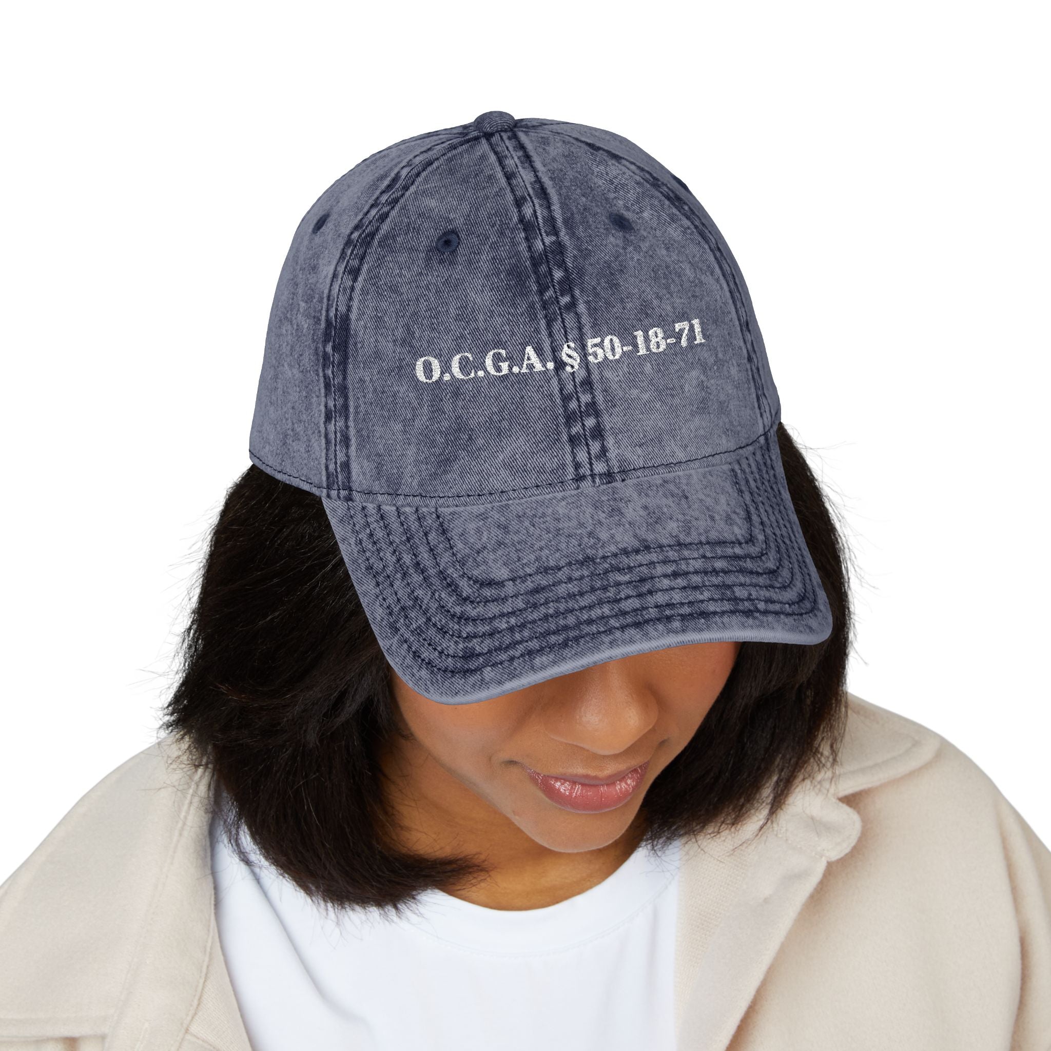 Vintage Cap - Open Records Act (Embroidered)