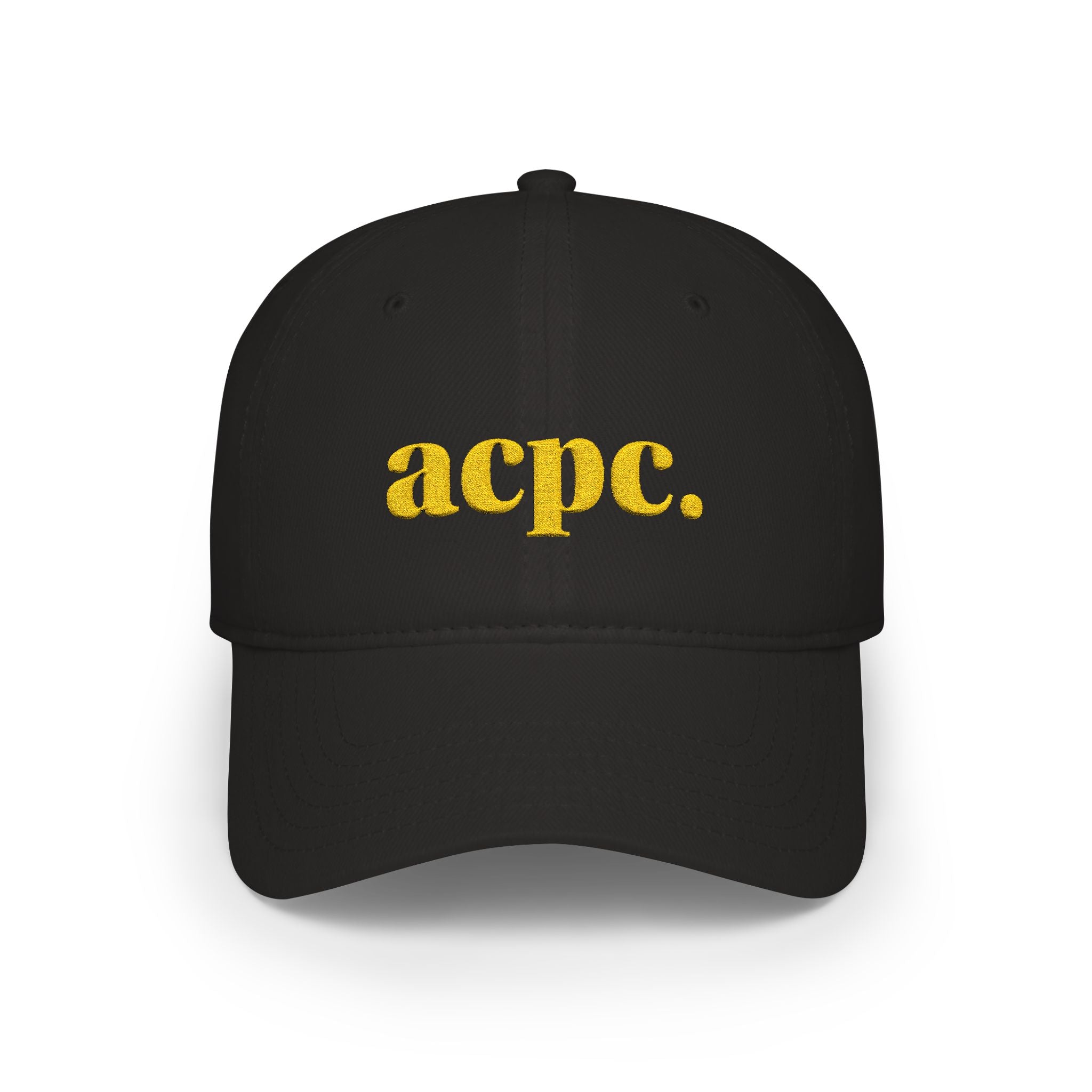 Low Profile Baseball Cap (Embroidery)