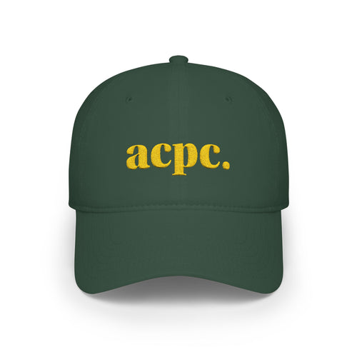 Low Profile Baseball Cap (Embroidery)